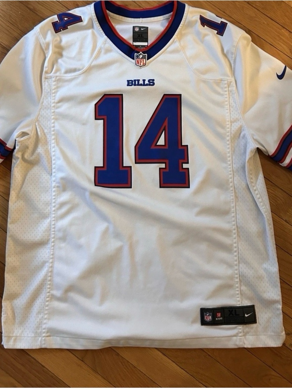 Buffalo Bills Diggs #14 White Nike NFL Jersey
